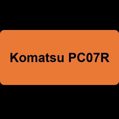 Komatsu PC07R